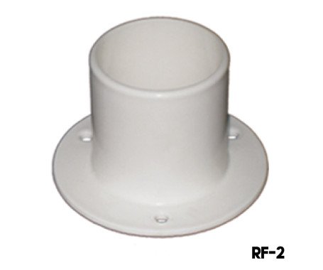 White Rigging Flange Fitting - 2"